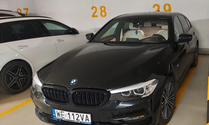 BMW Seria 5 cena 125000 przebieg: 86500, rok produkcji 2018 z Warszawa małe 92